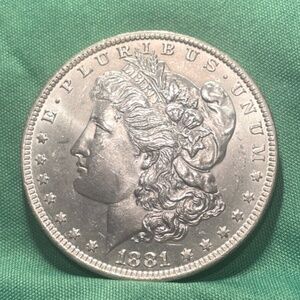 1881 O Mc Brilliant Morgan Silver Dollar 143 years  205122273569